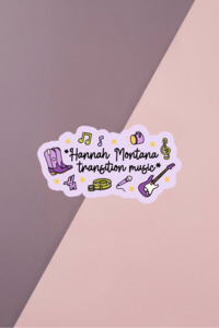 HM Transition Music Sticker