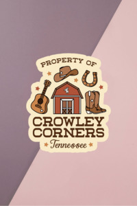 Under 10: Crowley Sticker