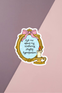 Wuth Heights Hyperfixation Sticker