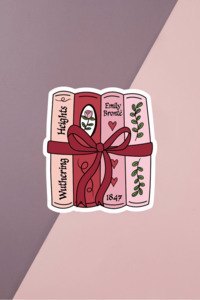 Stickers: Wuth Heights Books Sticker