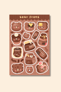 Sticker Sheets: Bear Frens Sticker Sheet