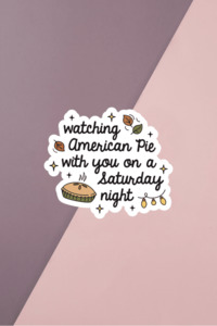 Ts Inspired: Saturday Night Sticker