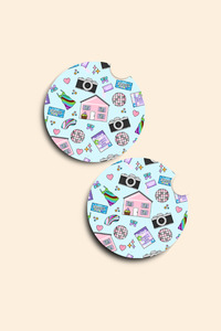 Car Accessories: Going On 30 - 2 Pack Car Coasters