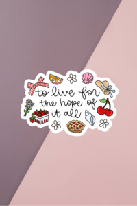 For The Hope Sticker