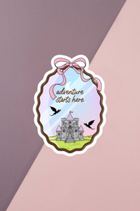 Adventure Starts Here Sticker