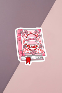 Bookish Babes: Romance Reader Book Sticker