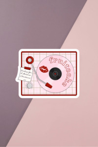 For The Carpenters: Fruitcake Sticker