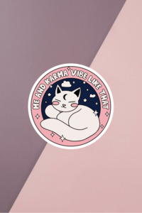 Vibe Like That Sticker