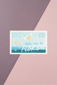 Products: Florida Sticker