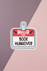 Book Hungover Sticker