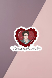 Team Edward Sticker