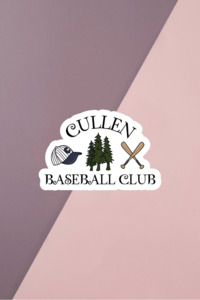 Cullen Baseball Club Sticker