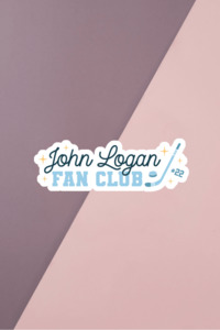Bookish Stickers: Logan Fan Club Sticker