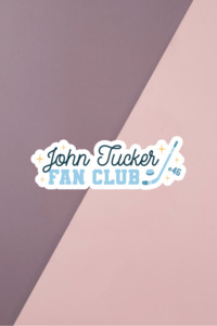 Tucker Fan Club Sticker