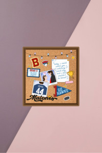 Off Campus Corkboard Sticker