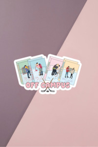 Off Campus Sticker
