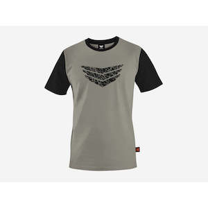 Meybo Flight Tee V1 Grey Black orange