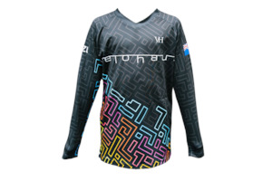 Accessories collection: Velohaus Tetris Black racing shirt