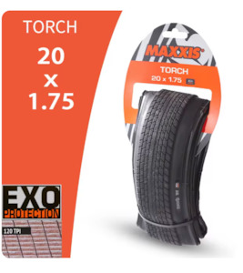 Maxxis Torch Tyre 20x1.75 Folding Bead