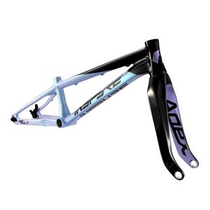Pride Racing Apex Fork 1-1/8" - 20"(451) 10mm Black/Galactic Irridium