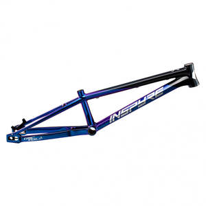 Bmx: Inspyre Concorde v3 Frame - Black / Chameleon