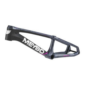 Meybo 2026 HSX Carbon Bmx Race Frame Black/Pink/Grey