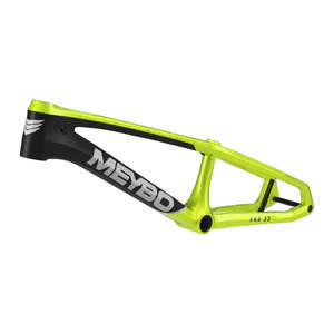 Meybo 2026 HSX Carbon Bmx Race Frame Matte Black/Black/Green Pro 23"