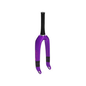 Forks: SD Carbon Fork V2 Junior, 10 Mm Purple/Pink/Black