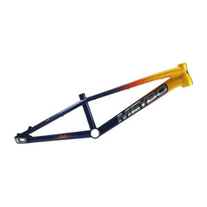 Race Bikes: Meybo Holeshot 2026 Bmx Race Frame Navy/Yellow - Mini