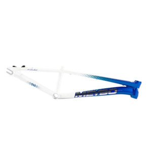 Meybo Holeshot 2026 Bmx Race Frame White/Navy - Cruiser Expert XL