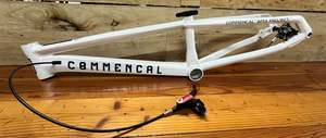 Race Bikes: *USED* Commencal V1 BMX FRAME With Hope 4 Brakes