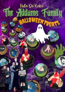 Addams Family Halloween Collection: Addams Family Cupcakes 6-PACK