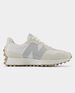 Shoes: New Balance - 327 Shoe - Sea Salt/White