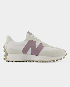 Shoes: New Balance - 327 Shoe - Sea Salt/Wine