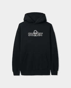 Hoodies: Butter Goods - Lock Pullover Hood - Black