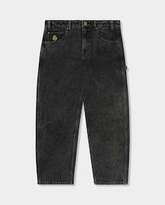 Pants Joggers: Butter Goods - Weathergear Denim Jeans - Faded Black