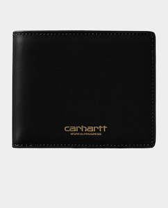 Wallets: Carhartt WIP - Vegas Billfold Wallet - Black