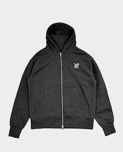 Vic: Vic - Heavyweight Zip Hood - Black