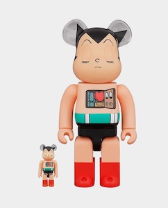 BE@RBRICK - Astro Boy Sleeping - 400% & 100% Set