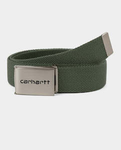 Lifestyle: Carhartt WIP - Chrome Clip Belt - Park