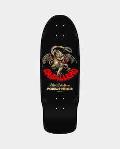 Powell Peralta: Powell Peralta - Bones Brigade Gold Foil Series 16 Caballero Deck - Black/Gold