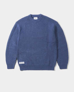 Butter Goods - Drain Knit Sweater - Midnight