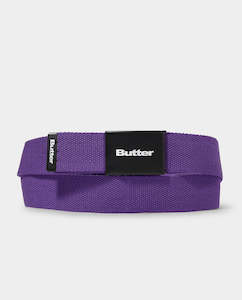 Lifestyle: Butter Goods - Logo Woven Belt - Purple