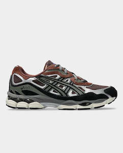 Asics: Asics - Gel-NYC Shoe - Reddish Brown/Steeple Grey