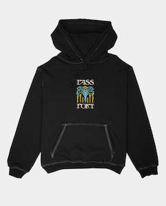 Hoodies: Passport - Roman Candle Hoodie - Black