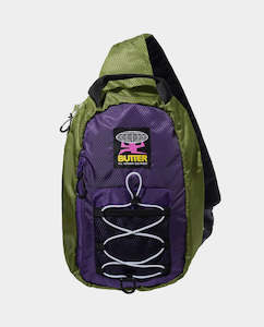 Butter Goods - Express Shoulder Bag - Grass/Purple