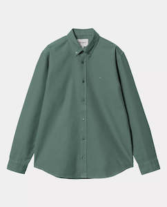 Carhartt WIP - L/S Bolton Shirt - Silver Pine