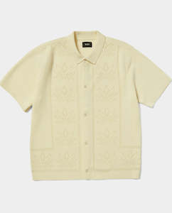 HUF - PlantLife Perforated Knit Top - Natural
