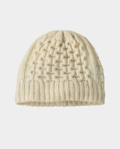 Beanies: Patagonia - Coastal Cable Beanie - Birch White