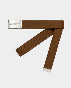 Carhartt WIP - Chrome Clip Belt - Hamilton Brown